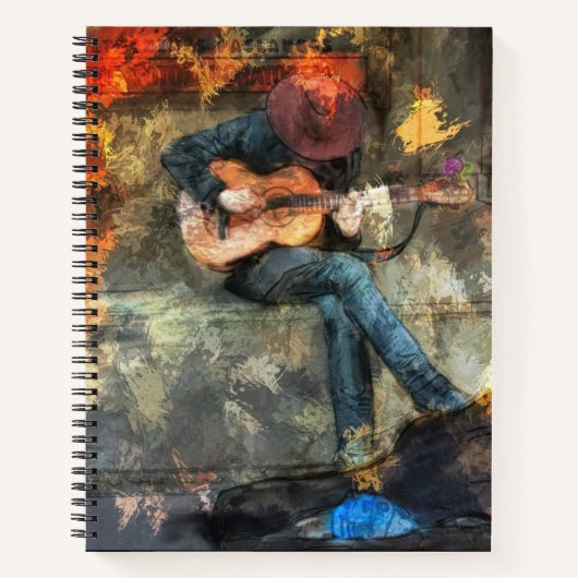 Het gitaarMan Notitieboek (Voorkant)