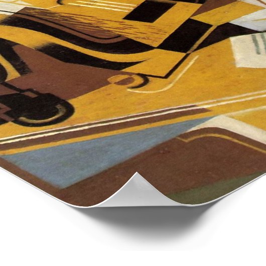 Het gitaarPoster Poster (Hoek)