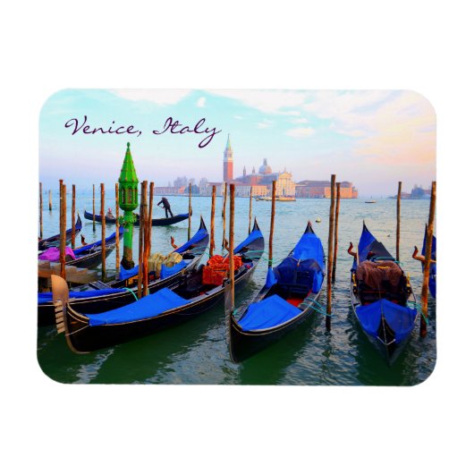 Het Giudecca kanaal gezien vanaf Sestiere San Marc Magneet (Horizontaal)