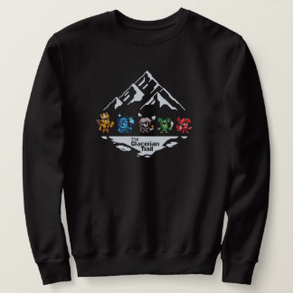 Het Glacerian Trail - Zwart Sweatshirt