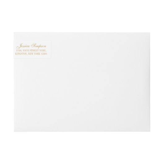 Het  Glam Gold Confetti Wedding Collectie (Voorkant)