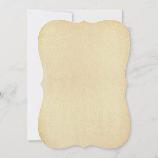 Het  Glam Gold Confetti Wedding Collectie Kaart (Achterkant)