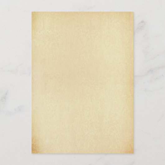 Het Glam Gold Confetti Wedding Collectie Menu (Achterkant)