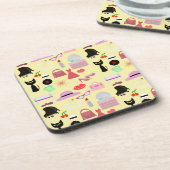 Het Glam Life. Onderzetter (Linkerzijde)