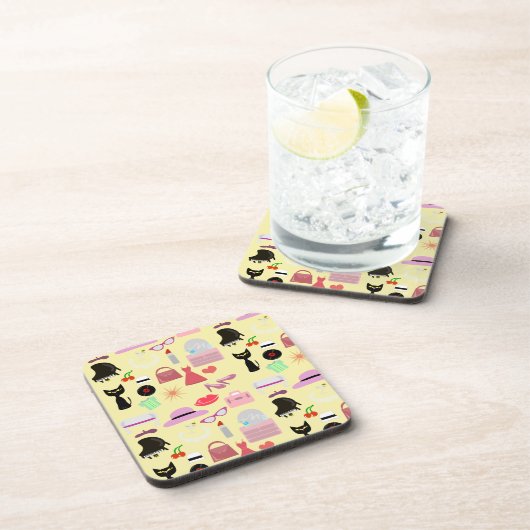 Het Glam Life. Onderzetter (Rechterzijde)