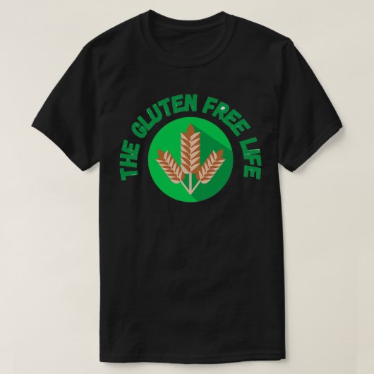 Het glansvrije leven t-shirt (Design voorkant)