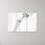Het glanzende Roos Canvas Afdruk (Voorkant)