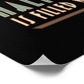 Het glas: half vol atmosfeer (16x20 inch) poster (Hoek)