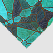 Het Glas in lood van het Glaseffect van het Zee va Tissuepapier (Detail)