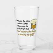 Het glas is half vol? (Voorkant)