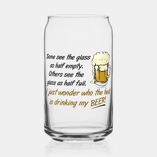 Het glas is half vol? (Voorkant)