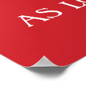 Het glas kan Halve Volledige Bier zijn Poster (Hoek)