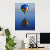 Het glas poster (Thuiskantoor)