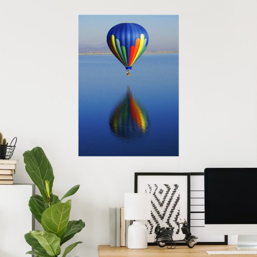 Het glas poster (Thuiskantoor)