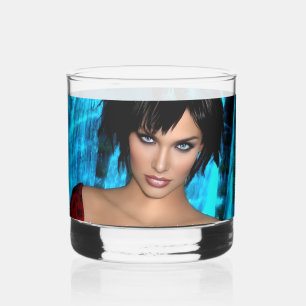 Het glas 'The World Behind the Eyes'