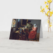 Het glas van de Wijn, Januari Vermeer Kaart (Gele Bloem)