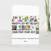 Het Glas van de Wijn van de Illustratie van de Kaart (Achterkant)