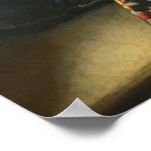 Het glas wijn (ca.1661) — Vermeer Poster (Hoek)