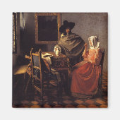 Het glas wijn magneet (Voorkant)