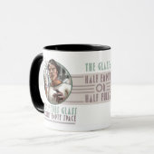 Het glas zelf is meestal een lege ruimte-Mok Mok (Voorkant links)