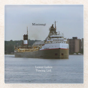 Het glasonderzetter van Mississagi Glazen Onderzetter