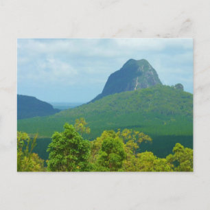 Het Glasshouse Mountains landschap foto briefkaart