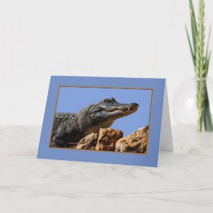 Het glimlachen Alligator, de Kaart van de Dagen, H