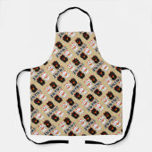 Het glimlachen Beckoning kat - Japans Manekineko Schort (Voorkant)