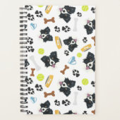 Het glimlachen Dog Border Collie Planner (Voorkant)