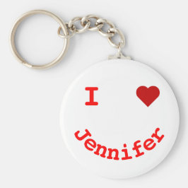 Het glimlachen Gepersonaliseerd gezicht I Hart Sleutelhanger