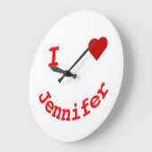 Het glimlachen Gepersonaliseerd gezicht Ik hoor Nu Grote Klok (Hoek)