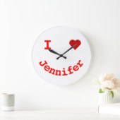 Het glimlachen Gepersonaliseerd gezicht Ik hoor Nu Grote Klok (Huis)