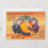 Het glimlachen Jack-O-Lattern de Uitnodiging van d (Voorkant)