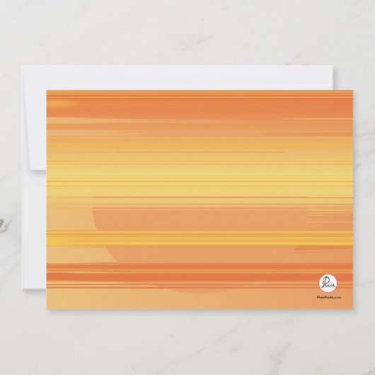 Het glimlachen Jack-O-Lattern de Uitnodiging van d (Achterkant)