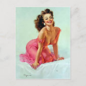 Het glimlachen Pin omhoog Briefkaart (Voorkant)