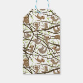 Het glimlachen Sleufpatroon Cadeaulabel (Achterkant)