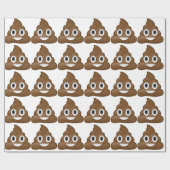 Het glimlachen van Achterschip Emoji Cadeaupapier (Vlak)