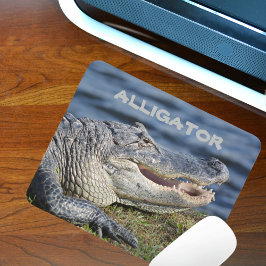 Het glimlachen van Amerikaanse Alligator Wildlife  Muismat
