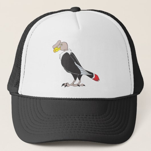 Het glimlachen van Andean Condor Bird Trucker Pet (Voorkant)
