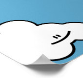 Het glimlachen van Cloud Print (Hoek)