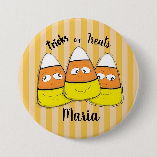 Het glimlachen van de Button van het Snoep Hallowe (Voorkant)