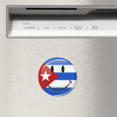Het glimlachen van de Cubaanse vlag Magneet (Insitu (Vaatwasser))