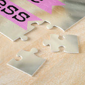 Het glimlachen van de gouden hond leeft nog zorgwe legpuzzel (Zijkant)