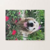 Het glimlachen van de gouden reproductiedag onder legpuzzel (Horizontaal)