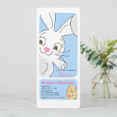 Het glimlachen van de Uitnodiging van de Pasen Bun (Staand voorkant)