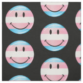 Het glimlachen van de vlag van Transgender Stof (Swatch)