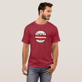 Het glimlachen van de vlag van Washington DC T-shirt (Voorkant volledig)