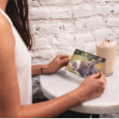 Het glimlachen van Donkey in een weide Briefkaart