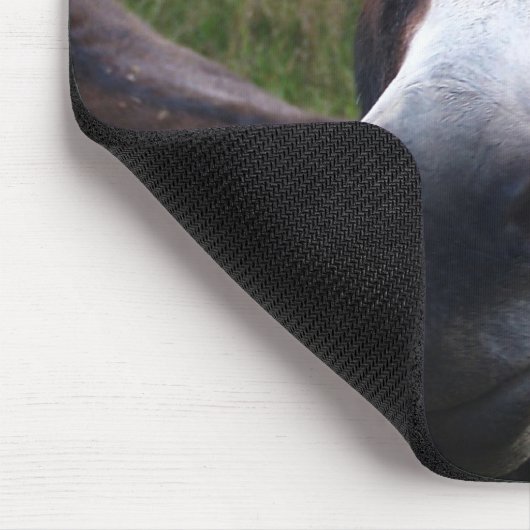 Het glimlachen van Donkey Mousepad Muismat (Hoek)