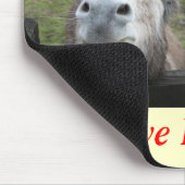 Het glimlachen van Donkeys! Muismat (Hoek)